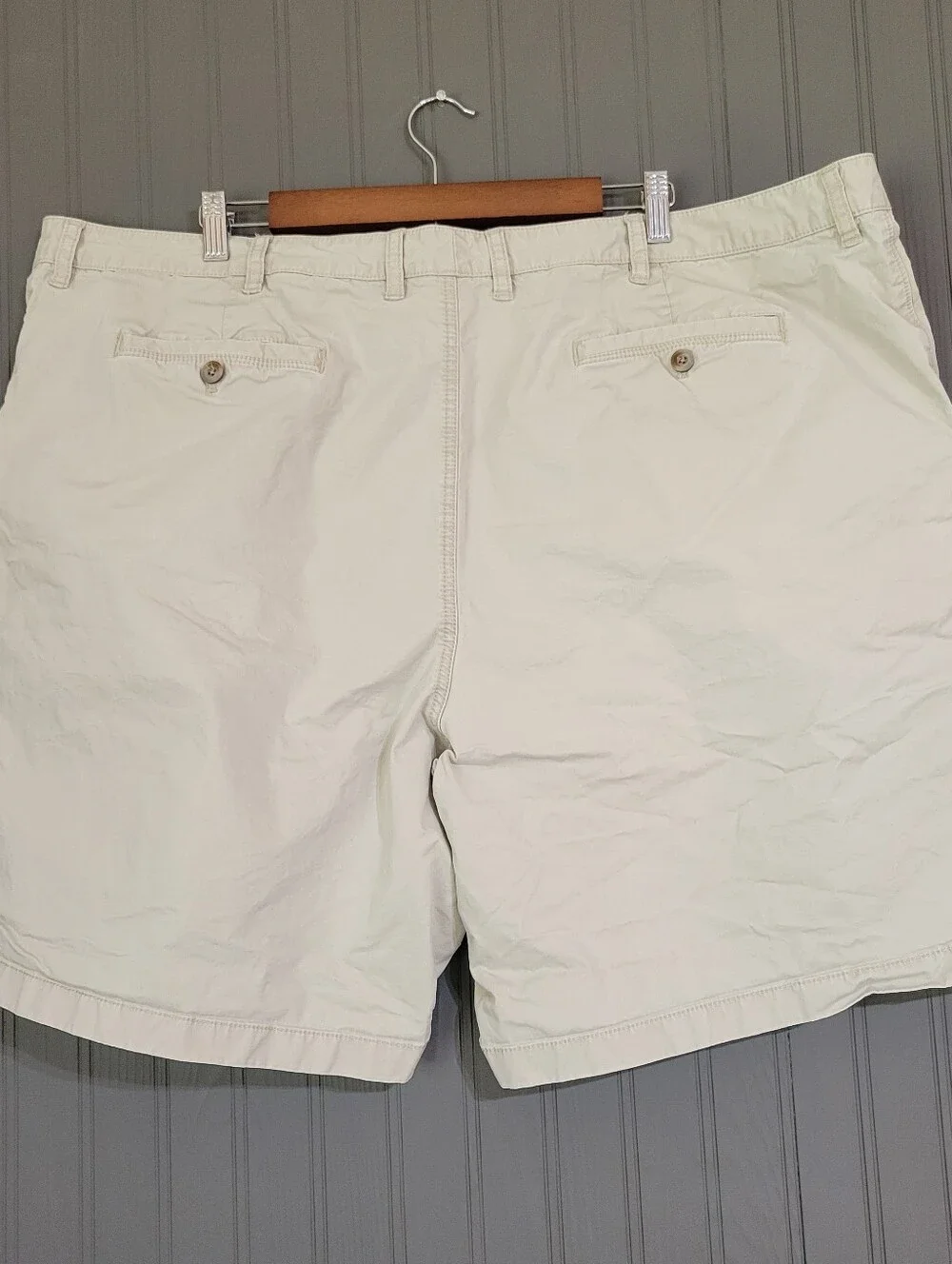 Tommy Bahama Chino Shorts Flat Front Cotton Khaki Men's 46R 9